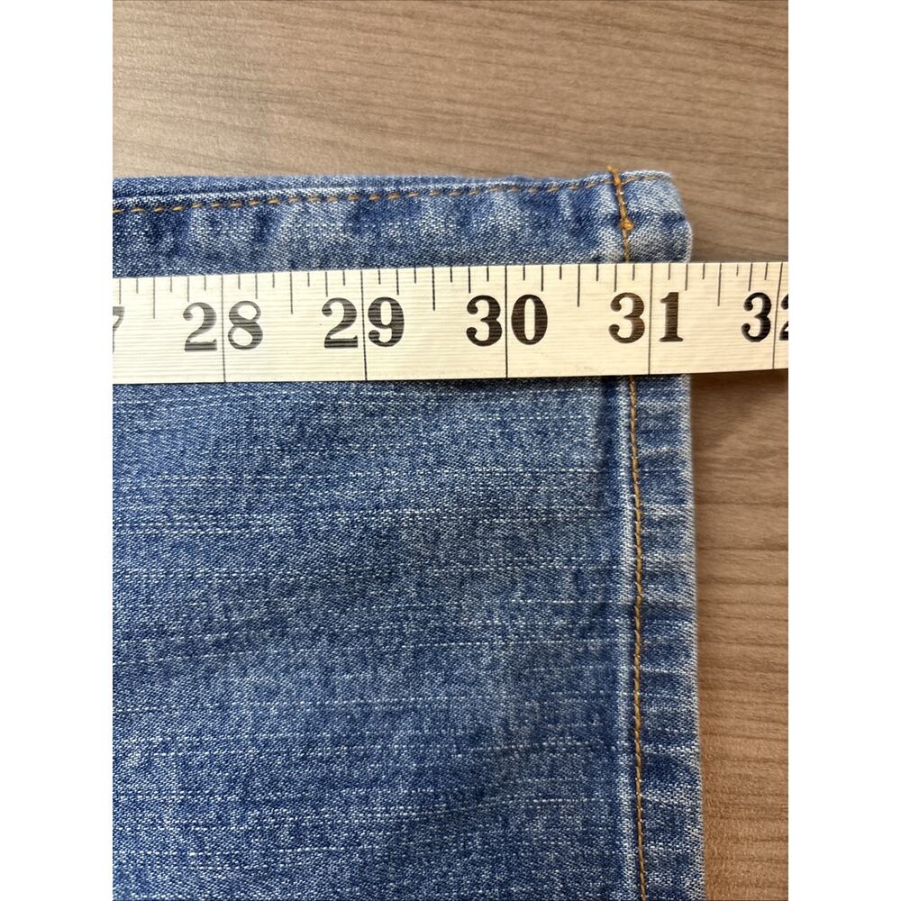 NYDJ Women's Blue Jeans Size 14 With Crystals On Front Pockets And Legs. - Picture 12 of 14